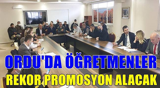 Ordu&#039;da öğretmenler  Yapı Kredi Bankası&#039;ndan rekor promosyon alacak