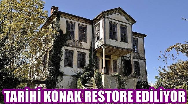 Ordu'da Tarihi Cevat Bey Konağı Koruma Altında