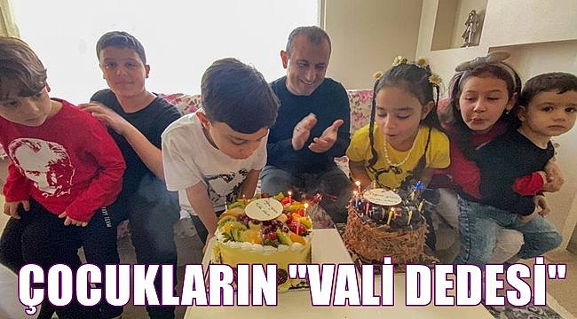 Ordu'da Vali, 23 Nisan doğumlu 142 çocuğun doğum gününü kutladı