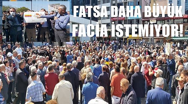 Ordu Fatsa'da daha büyük facia yaşanması istenmiyor