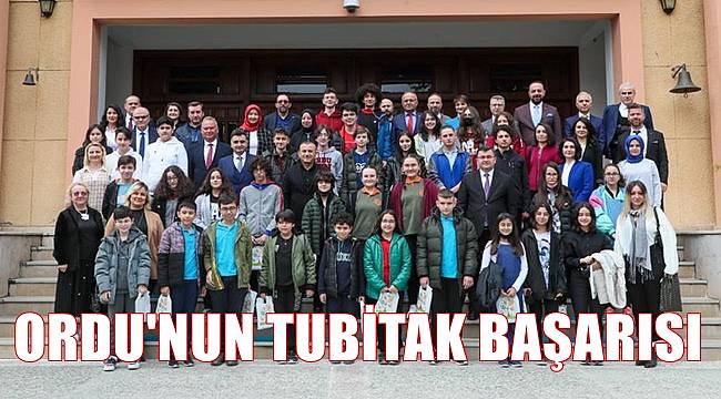 Ordu TUBİTAK Projelerinde büyük başarı elde etti