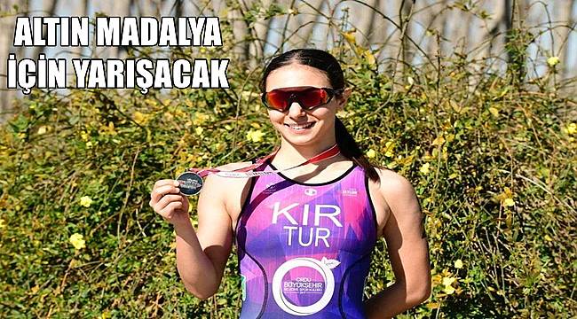 Ordulu Milli Sporcu Selinay&#039;ın hedefi altın madalya almak