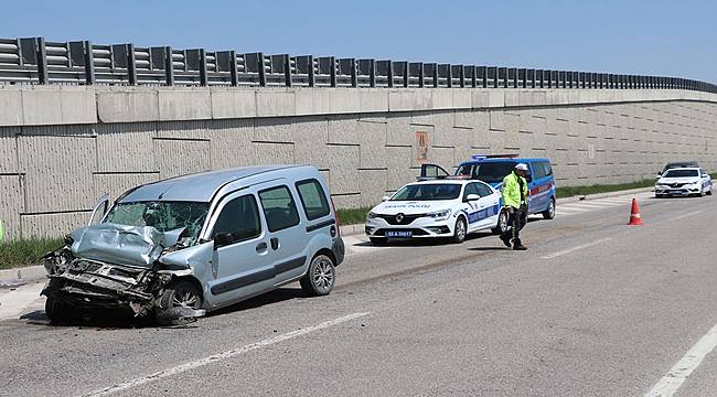 Samsun'da trafik kazası 3 yaralı var