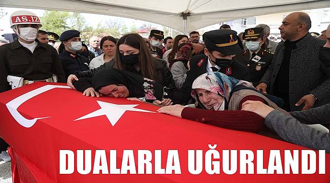 Şehit Uzman Çavuş Kubilay Çon son yolculuğuna uğurlandı