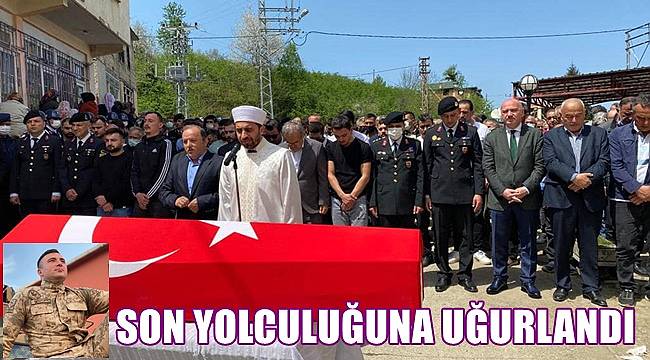 Uzman Çavuş Mustafa Şenyurt Ordu'da toprağa verildi