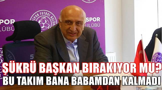 52 Orduspor Başkanı Bodur görevi bırakıyor mu?