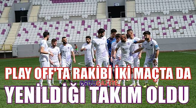 52 Orduspor'un Play Off'ta rakibi İskendurunspor oldu