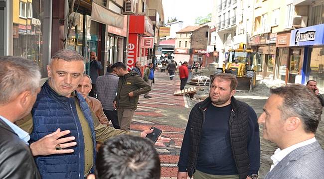 Giresun Bulancak&#039;ta Başkan Yakar sahada