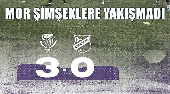 Gümüşhanespor Orduspor 1967'i yenip ligde kaldı
