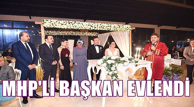Ordu'da MHP Altınordu İlçe Başkanı Dinçer Kurucu ile Nurten Sakin evlendi