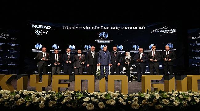 MÜSİAD ödülleri sahiplerini buldu