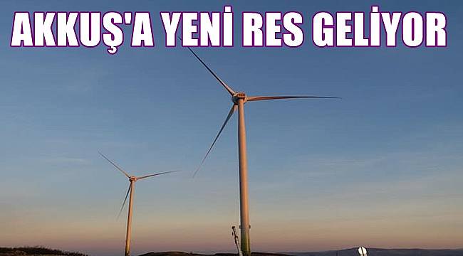 Ordu Akkuş'a kurulacak rüzgar enerji santrali için ihale yapılacak