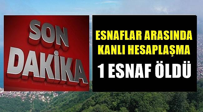 Ordu'da esnaf komşusunu vurdu