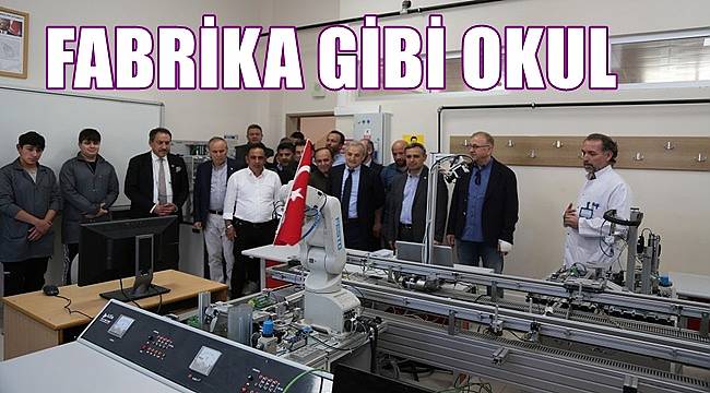 Ordu'da fabrika gibi okul