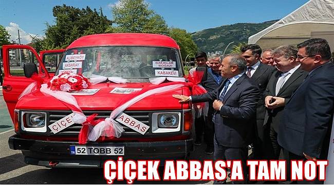 Ordu'da Mesleki Eğitim Fuarı'na Çiçek Abbas damga vurdu