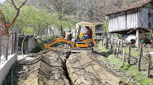 Ordu'da OSKİ bir projeyi daha bitirdi