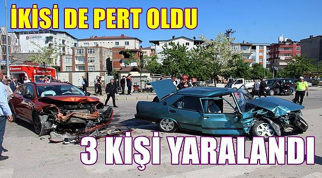 Ordu'da trafik kazası : 3 yaralı var