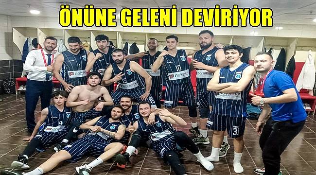 Ordu Ohtamış Basketbol takımı 10'da 10 yaptı