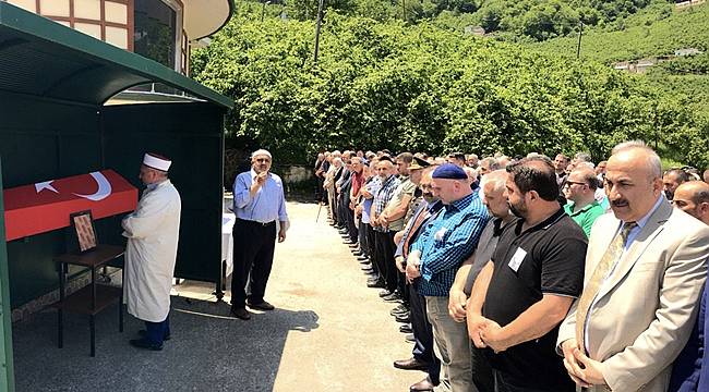 Trabzon'da hayatını kaybeden Kore Gazisi toprağa verildi