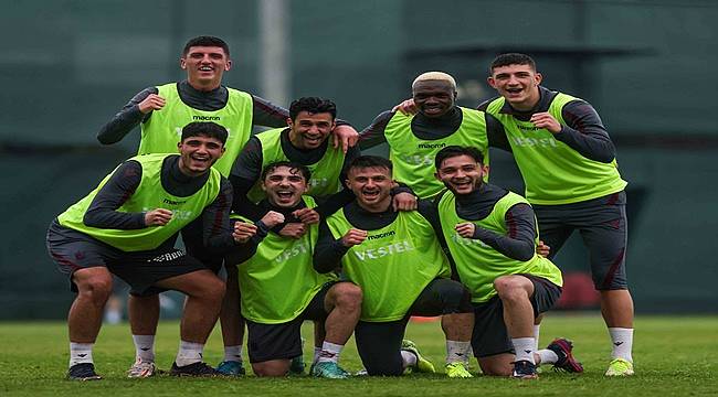 Trabzonspor Hatayspor maçının hazırlıklarına başladı