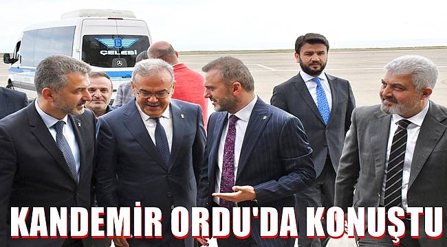AK Parti Genel Başkan Yardımcısı Kandemir Ordu'da konuştu