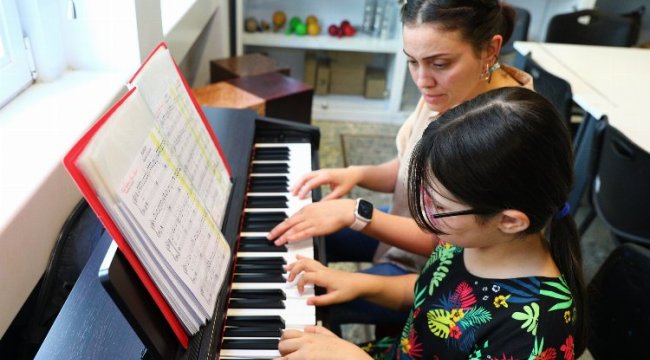 Gaziantep'te çocuklar 14 branşta sanatsal gelişecek