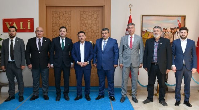 Kayseri OSB'den 'omuz omuza' çalışma sözü