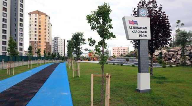 Kayseri Talas'ta fonksiyonel park