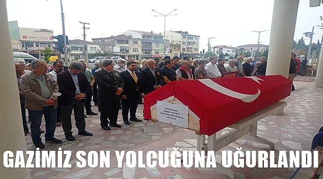 Kore Gazisi İsmail Palakcı Ordu'da toprağa verildi