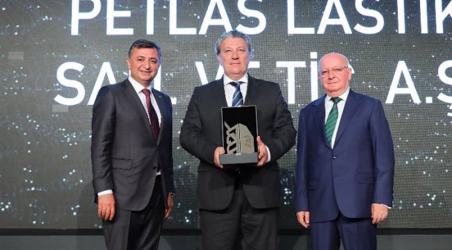 Lastik sektörünün ihracat şampiyonuna 'altın' ödül