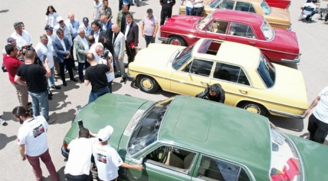 Mercedes tutkunları Afyonkarahisar’da buluştu