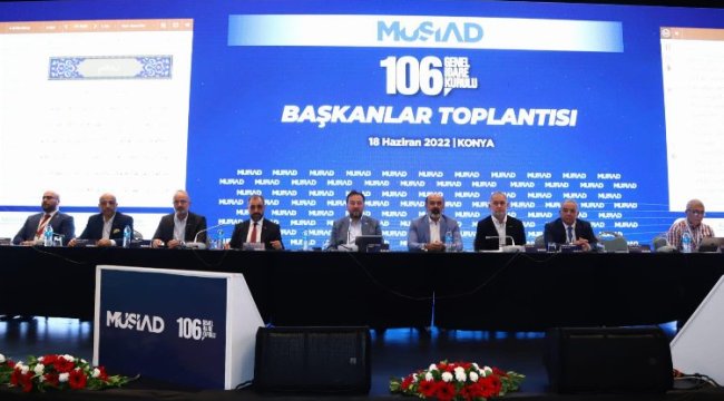MÜSİAD 106. GİK'i yaptı