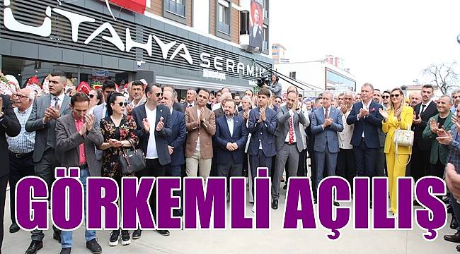 NG Kütahya Seramik'in Karadeniz'den en büyük mağazası Ordu Fatsa'da açıldı