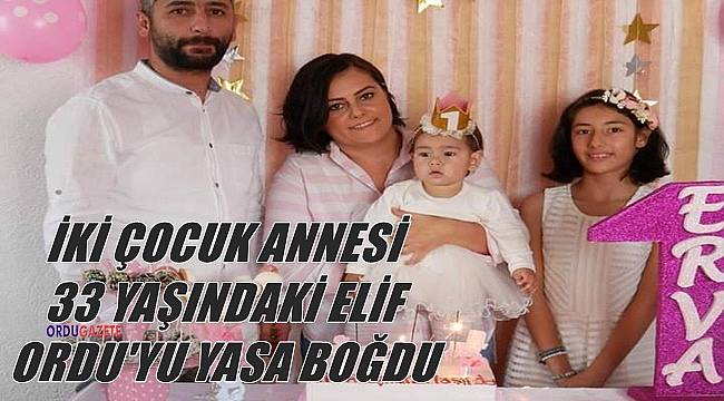 Ordu 33 yaşında vefat eden Elif Cebeci'ye ağlıyor