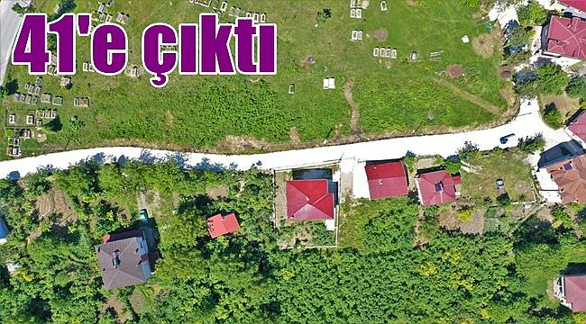 Ordu Altınordu'da 41 mahalle beton yola kavuştu