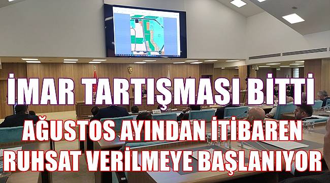 Ordu'da Büyükşehir Meclisi  Altınordu 1/1000 ölçekli Revizyon İmar Planını Onayladı