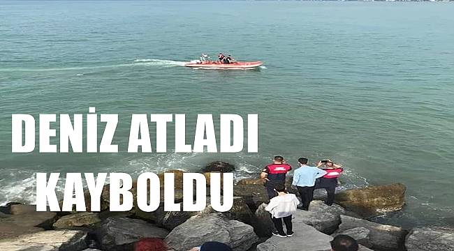 Ordu'da denize atlayan vatandaş kayboldu