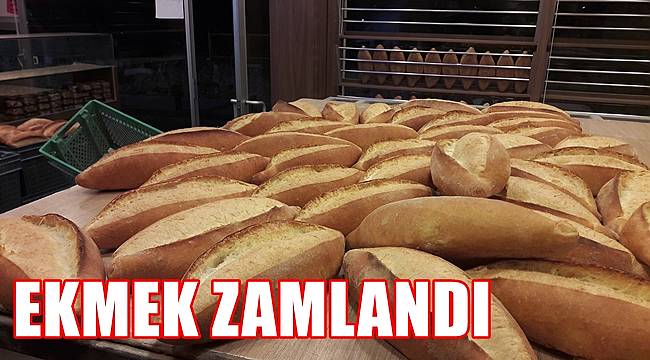 Ordu'da ekmek zamlandı