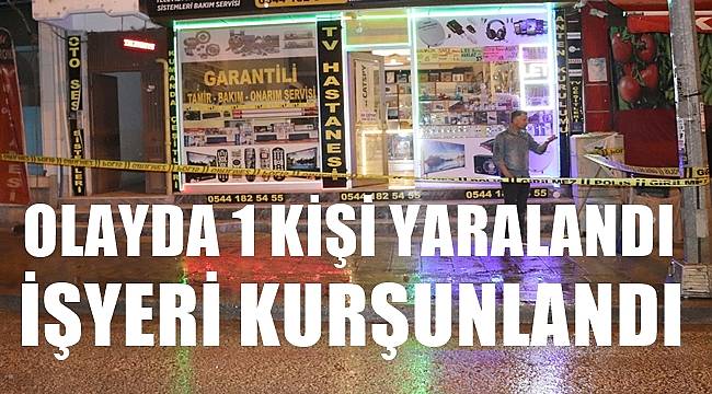 Ordu'da işyeri kurşunladı 1 kişi yaralandı