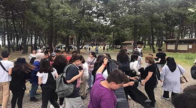 Ordu'da Ortur Çınarsu Tesisleri'nde Çevre Günü etkinliği