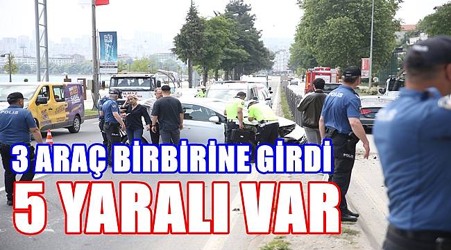 Ordu'da zincirleme trafik kazasında 5 kişi yaralandı