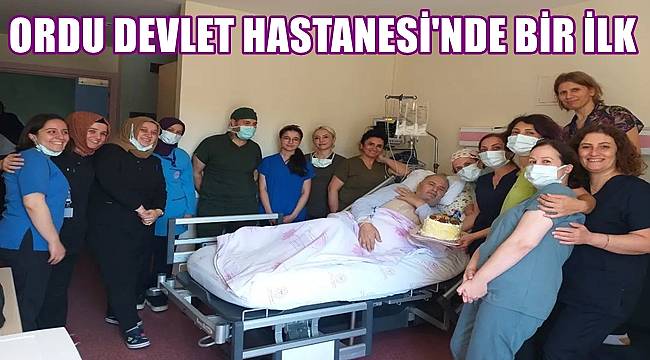 Ordu Devlet Hastanesi'nde Bir İlk Gerçekleşti