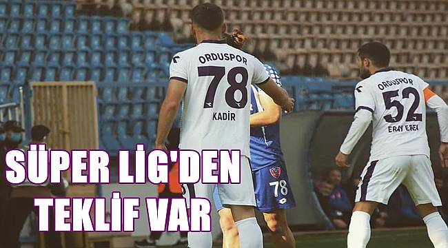 Orduspor 1967'nin stoperi Kadir Seven'e Konyaspor ve Giresunspor'dan transfer teklifi