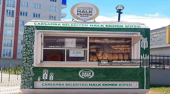 Samsun Çarşamba Belediyesi Halk Ekmek uygulaması başlattı