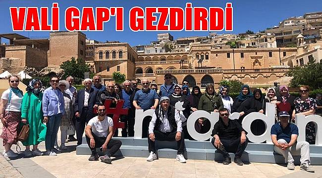 Şehit Aileleri ve Gaziler GAP Gezisine götürüldü