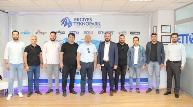 Tokat Teknopark'tan Erciyes Teknopark'a övgü
