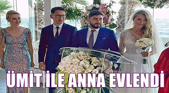 Ümit Top ile Anna Ezzat evlendi