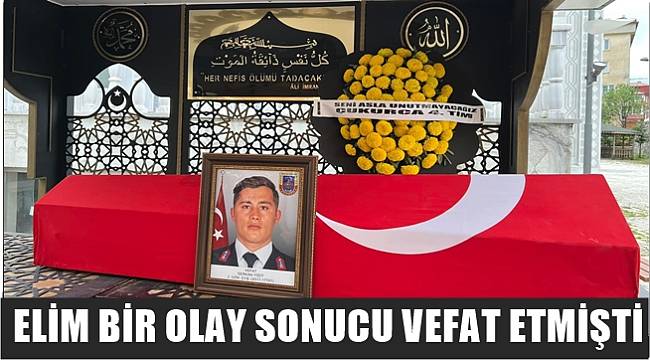 Uzman Çavuş Serkan Yiğit Ordu'da toprağa verildi