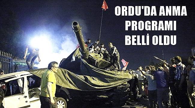 15 Temmuz Demokrasi ve Milli Birlik Günü Anma Programı