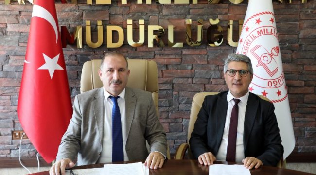 Ağrı'da tarımsal mesleki ve teknik iş birliği